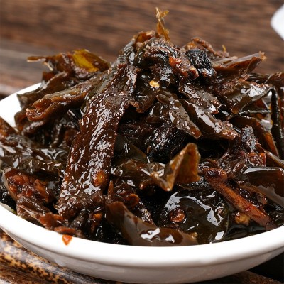 厂家农家自制老坛晒辣椒308g拌面下饭菜炒菜即食晒辣椒家用批发图3