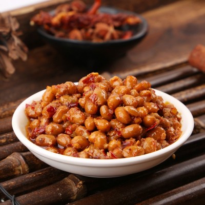 农家腊八豆下饭菜开胃菜辣椒酱下酒菜夜宵拌面酱腌菜咸菜厂家图4