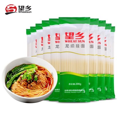 山东望乡龙须挂面清水面荞麦面小包装挂面面条厂家粮油批发伴手礼图5