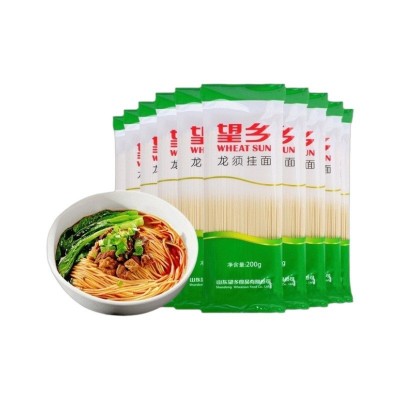 山东望乡龙须挂面清水面荞麦面小包装挂面面条厂家粮油批发伴手礼图4