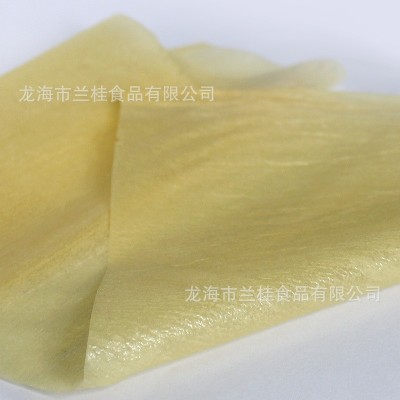 方形豆腐皮五香豆皮传统豆油皮五香肉卷春卷皮57X26cm,100张一包图2