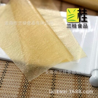 豆腐皮57x35cm 豆油皮批发 方形豆皮 豆制品 50张/包图4