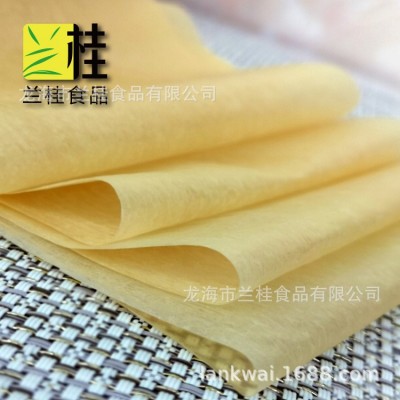 连续豆皮/自动包卷机用豆皮/26cm宽/无限长腐皮图4