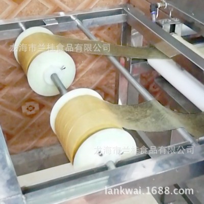 连续豆皮/自动包卷机用豆皮/26cm宽/无限长腐皮图5