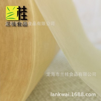 连续豆皮/自动包卷机用豆皮/26cm宽/无限长腐皮图2