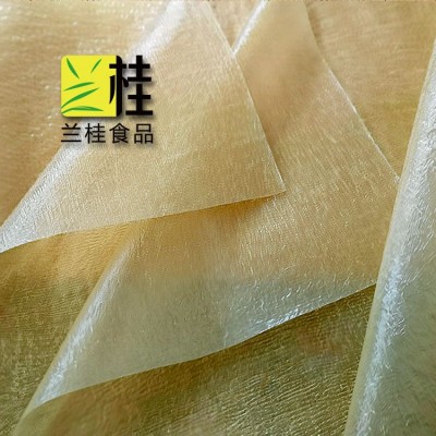腐竹皮 兰桂豆皮腐皮 传统豆油皮 五香豆皮 豆制品腐竹 40X20cm图4