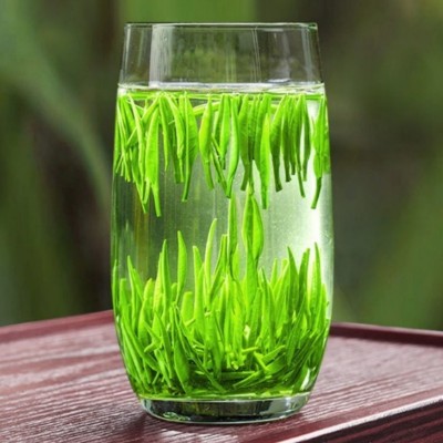雀舌绿茶茶叶自己喝2025新茶叶明前特级高山毛尖春茶嫩芽罐子装图2