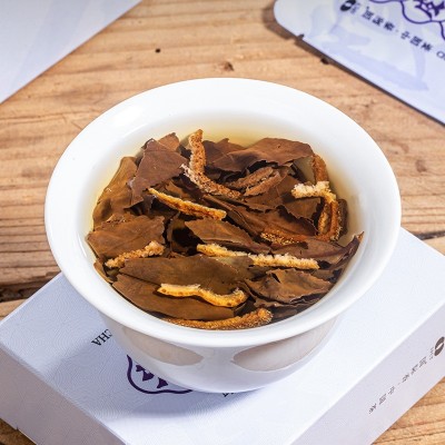 厂货通爆款陈皮白茶高档礼盒装正宗福鼎老组合果香味茶叶批发醇香图2