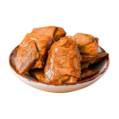 网红休闲零食烤肉豆干散装 素肉小鱼豆干小吃豆脯5斤漳州厂家批发图5
