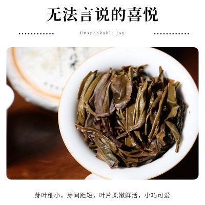 班章乔木生态茶普洱茶生茶饼冰岛普洱茶饼批发茶叶班章图3
