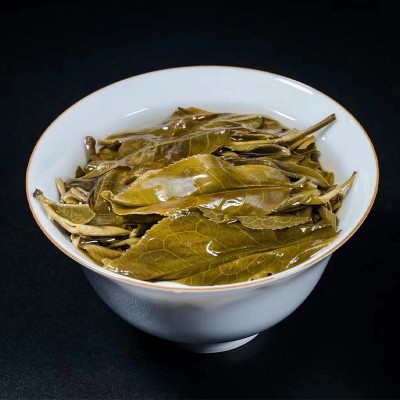 普洱茶生茶茶饼 云南老普洱茶生茶10年老茶茶饼图2