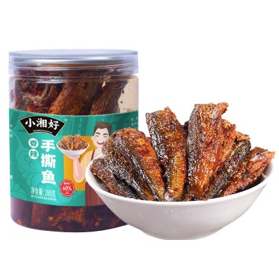 混批链接湖南特产柴火鱼剁椒小鱼仔香辣下饭菜工厂批发价罐装即食图4