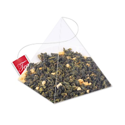 蜜桃白桃乌龙茶酸枣仁百合茶睡眠独立三角包养生茶茉莉绿茶贩量装图5