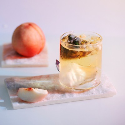 蜜桃白桃乌龙茶酸枣仁百合茶睡眠独立三角包养生茶茉莉绿茶贩量装图2