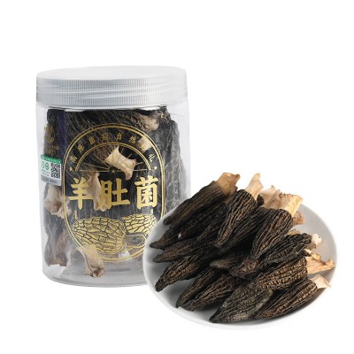 有机羊肚菌瓶装50克伴手礼盒彤菌堂头茬羊肚菌干货礼品肉厚味香图5