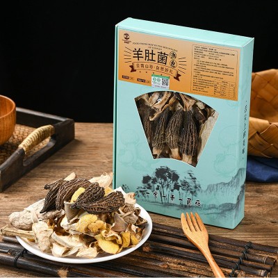 有机羊肚菌汤包73克伴手礼山珍菌菇彤菌堂松茸礼盒节日礼品羊肚菌图2