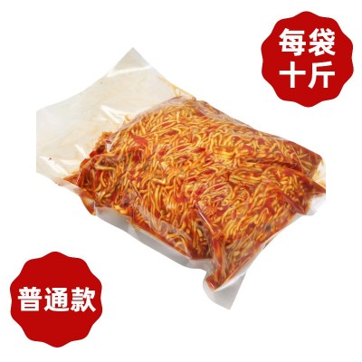 木瓜丝 散装木瓜丝酱菜 木瓜条香辣味 真空包装10斤 普通款图5