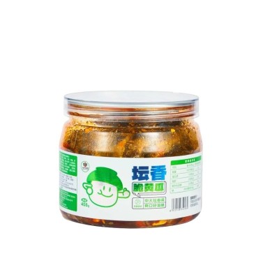 腾晖酱菜酱香干380g香辣萝卜笋豆角黄瓜地环八宝蒜组合罐装下饭菜图4