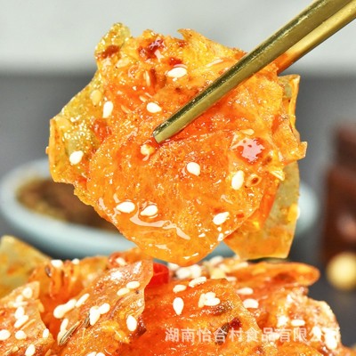 邬辣妈 散装豆皮好麻好辣微麻微辣儿时馋嘴豆皮追剧搭档 湖南麻辣图2