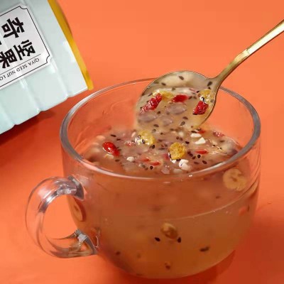 恋上谷奇亚籽藕粉坚果藕粉羹罐装网红坚果藕粉纯西湖饱腹早餐速溶图4