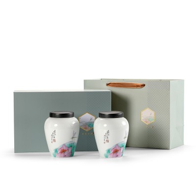 新年茶礼夏天茉莉花茶碧潭级飘雪新绿茶茉莉雪竹银针茶叶散装批发图3