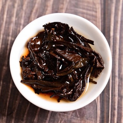 茶叶礼品茶云南茶叶普洱茶熟茶老班章茶饼高档皮质礼盒装送人佳品图4