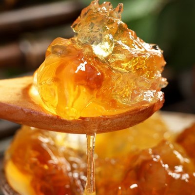 桃胶源头自产自销供应食品厂茶饮餐饮甜品奶茶糖水店鲜炖桃胶商用图3