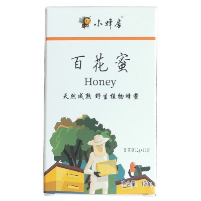 便携条状散装百花蜂蜜独立小包装枸杞枣花洋槐小袋装盒装蜂蜜批发图4
