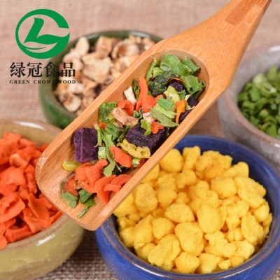 脱水蔬菜胡萝卜高丽菜青梗菜香葱片香菜紫薯香菇鸡蛋粒蔬菜干即食图4