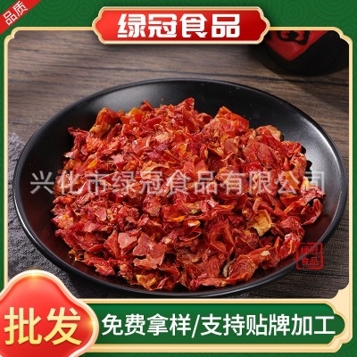 脱水番茄粒5*5 脱水蔬菜方便食品配料散装脱水西红柿番茄粒即食图3