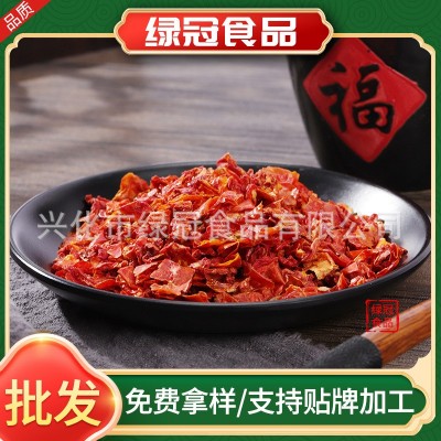 脱水番茄粒5*5 脱水蔬菜方便食品配料散装脱水西红柿番茄粒即食图2