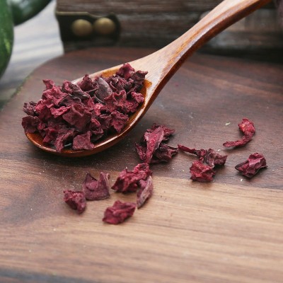 厂家供应AD脱水红甜菜脱水红甜菜根粒可泡茶散装批发500克/袋图2