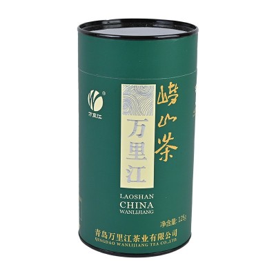 崂山绿茶新春茶叶125克礼盒装山东青岛特产豌豆香耐泡崂山绿茶图5