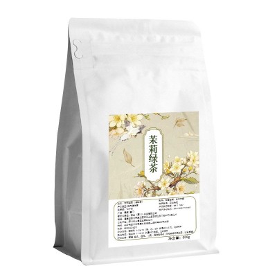 茉莉绿茶500g大包装茉香奶绿水果茶原料茶奶茶店摆摊专用茉莉花茶图3