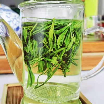 安徽绿月岳西翠兰绿茶500g袋装2025春茶高山云雾茶叶批发炒青包邮图3