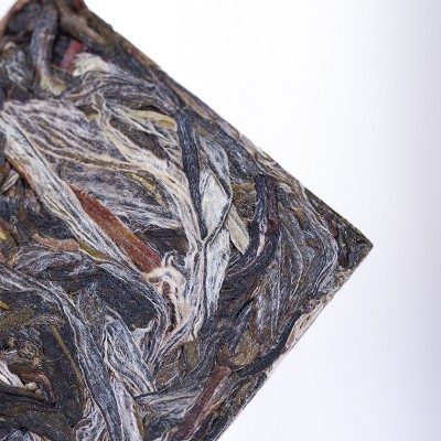 云南普洱茶冰岛生茶小薄片小方砖茶 22年头春古树茶 源头普洱批发图4