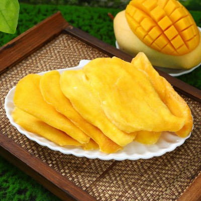 5A新货厚切大片芒果干水果干果脯蜜饯办公室零食网红休闲食品批发图2