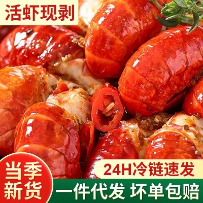 盱眙八分一蒜蓉麻辣十三香小龙虾熟食加热即食盒装700克中小虾图5