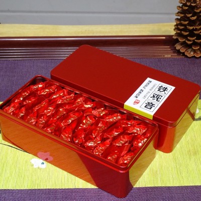 安溪铁观音乌龙茶礼盒装新茶32包250g茶叶定制小包装送礼袋代发图5