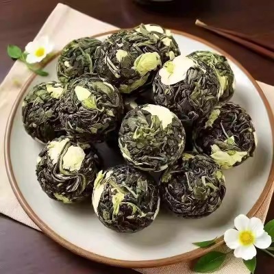 茉莉花茶大龙珠2025新茶茉莉花茶龙珠飘雪正宗横县浓香耐泡茶叶图2