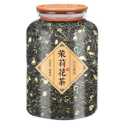 2026新茶特级茉莉花茶浓香型小白豪茉莉毛尖春茶绿茶叶自己喝500g图4