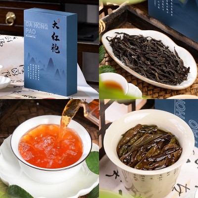 武夷岩茶大红袍肉桂水仙乌龙茶茶叶礼盒燕子窠正岩老枞浓香型图2