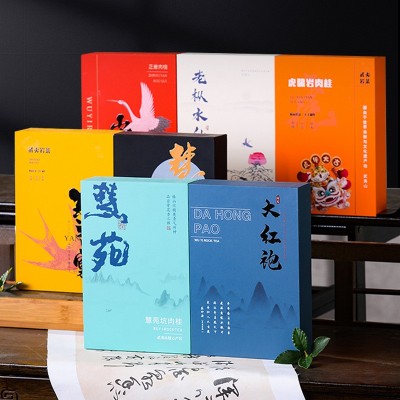 武夷岩茶大红袍肉桂水仙乌龙茶茶叶礼盒燕子窠正岩老枞浓香型图3
