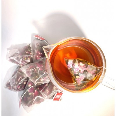 云南玫瑰滇红厂家批发三角茶包散装茶叶茶加金边包商用装支持定制图3