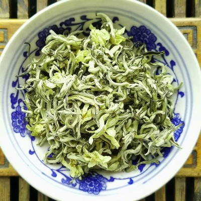 2025新茶茉莉花茶浓香型白雪粗芽飘雪四川峨眉山茶叶散装批发图2