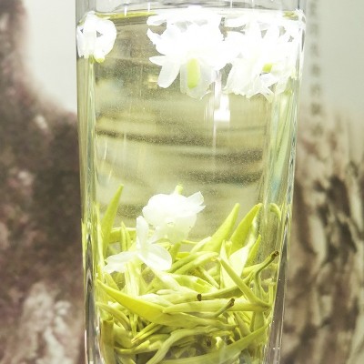 2025新茶茉莉花茶浓香型白雪粗芽飘雪四川峨眉山茶叶散装批发图4