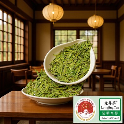 500克新茶龙井茶 茶叶自己喝雨前龙井 绿茶越乡龙井茶叶厂家散批图3