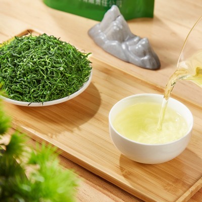 新茶明前炒青绿茶高山绿茶250g茶明前手工嫩芽2026年春茶湖北绿茶图3