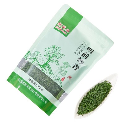 新茶明前炒青绿茶高山绿茶250g茶明前手工嫩芽2026年春茶湖北绿茶图5