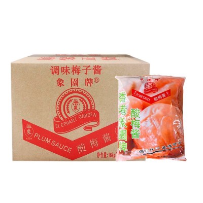 100包象园牌酸梅酱小包装正宗广东冰花梅子酱烧鹅烧鸭叉烧酱料商图5